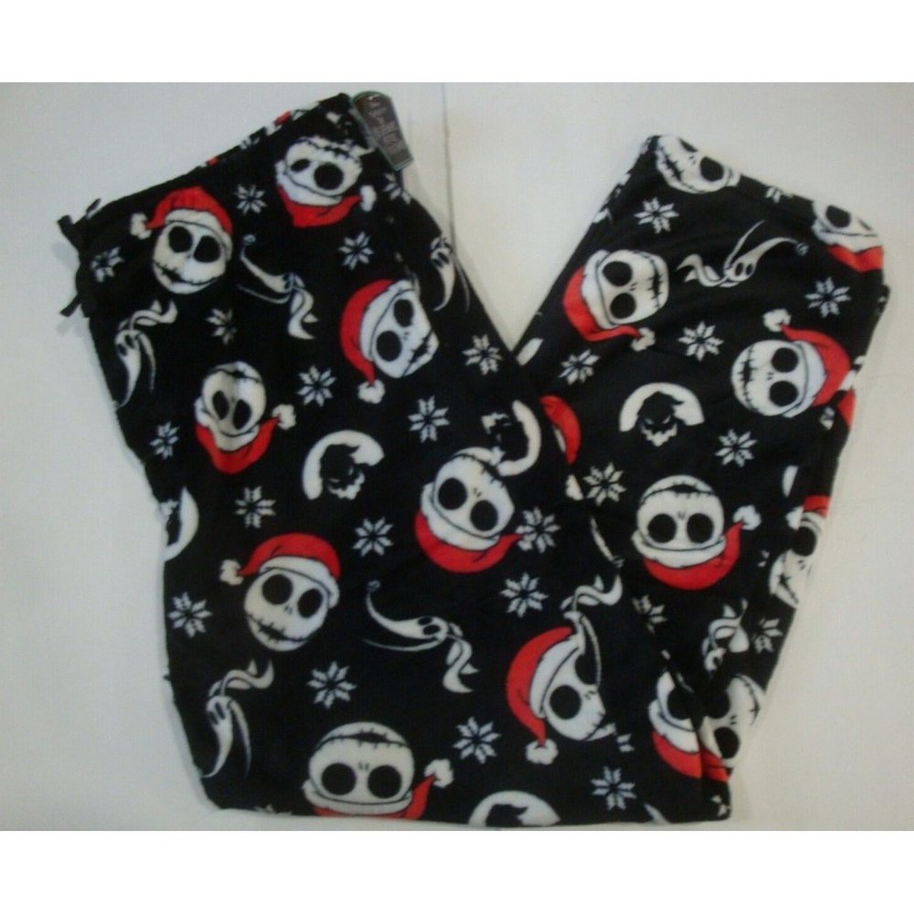 Disney Men's Christmas Fleece Pajama Pant Nightmare Before Christmas Jack XL